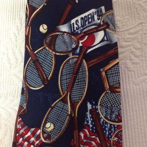 NICOLE MILLER US Open 1994 Silk Neck Tie
